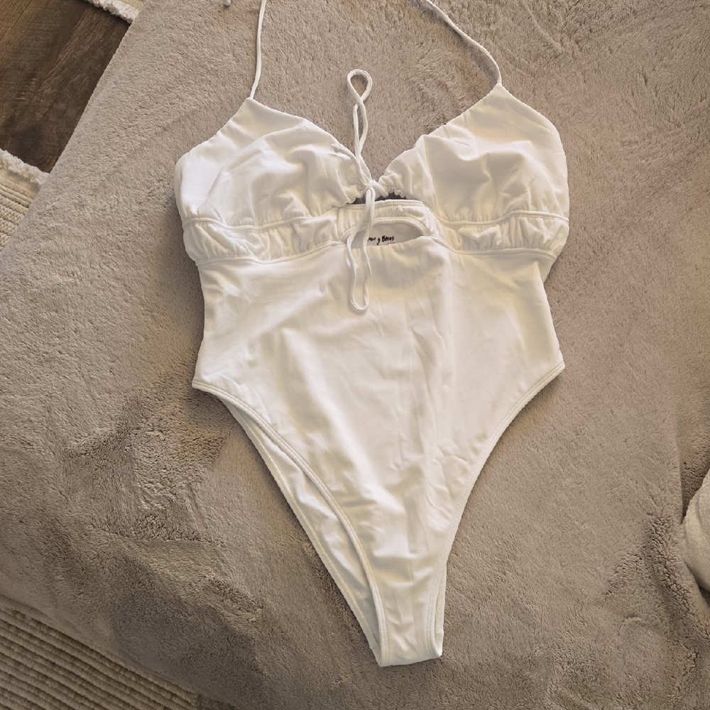 Halter One-Piece Swimsuit